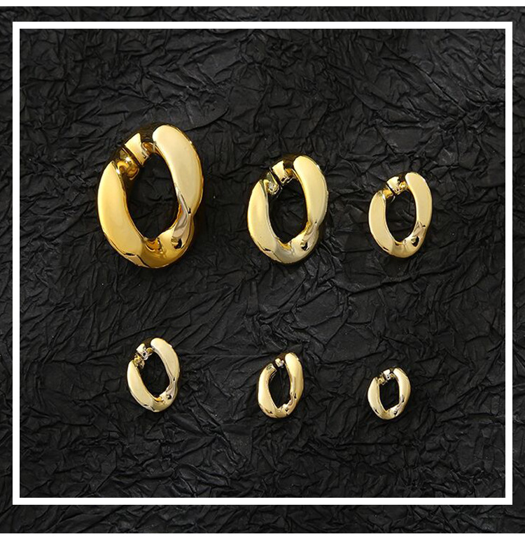 New open-top acrylic chain shoulder straps, trouser chains, DIY hardware bag chains, earrings, bracelets, necklaces and other diy accessories pic 5