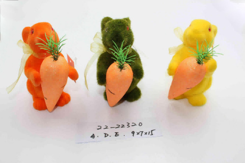 The 2023 new Easter Bunny Run Station features cute and realistic rabbit-shaped designs and universal scene arrangements pic 1