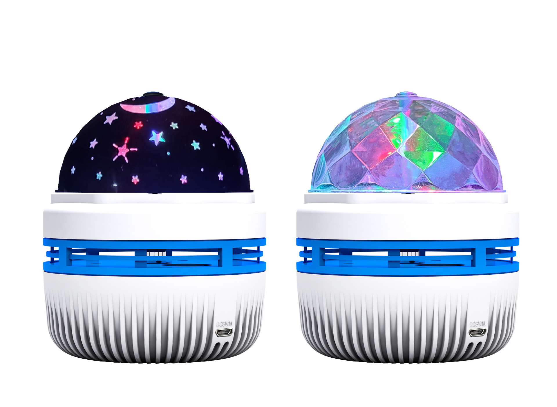 Small magic ball lamp, starry sky projection lamp, bedside atmosphere, Christmas gift, USB plug-in small color lamp pic 1