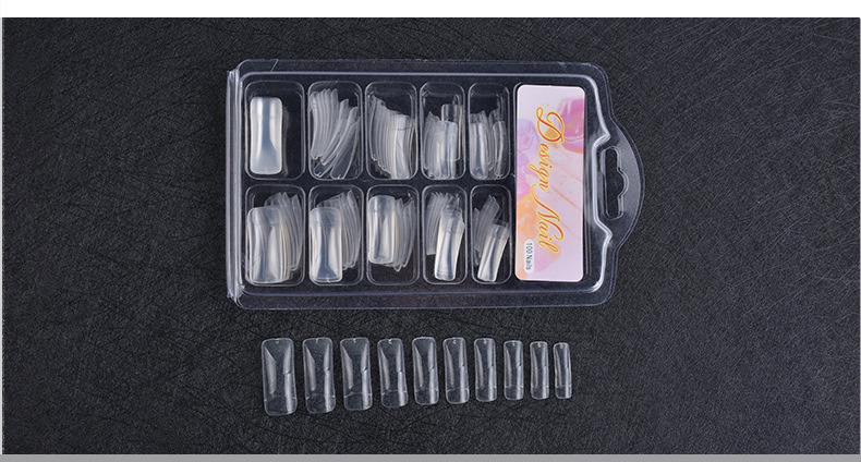 Untrainless full stick half stick uñas falsas uñas láminas de fototerapia parches de uñas transparentes herramientas de uñas al por mayor shanilak pic 9