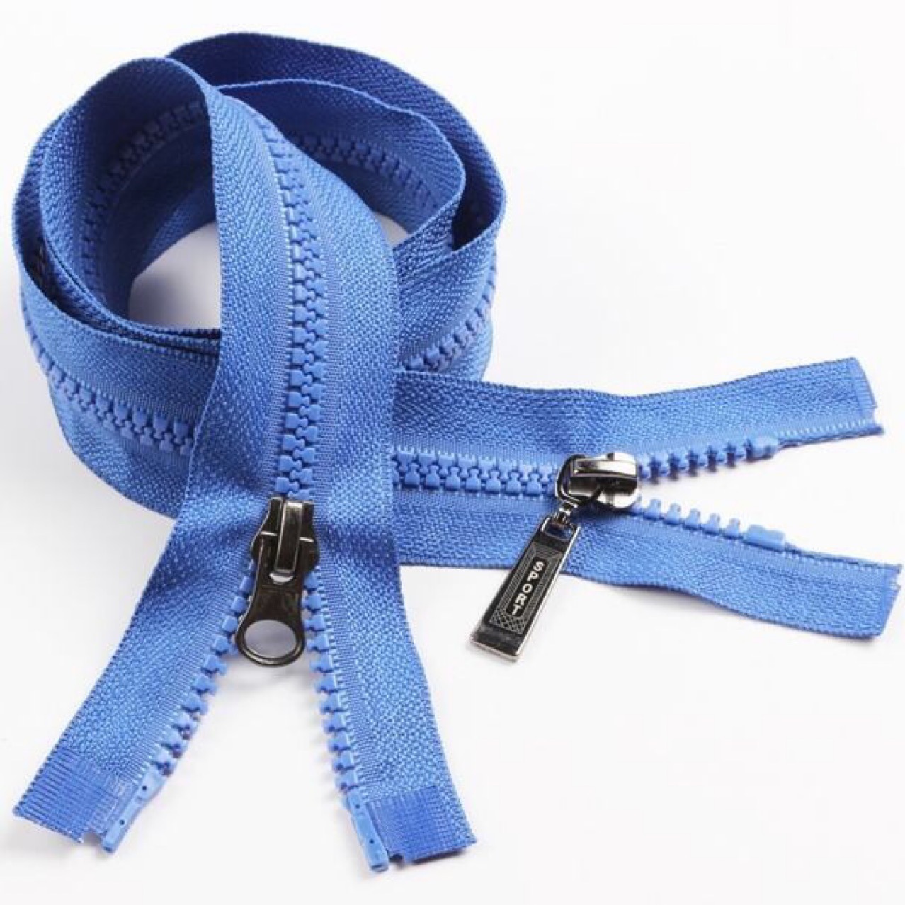 5号树脂羽绒服双头拉链粗齿树脂80cm衣服大衣外套开尾长拉链拉锁详情2