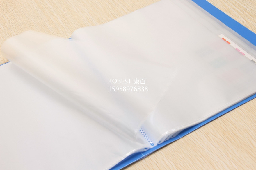 Aliexpress supply KOBEST Kangbai A4-100 page high-end information booklet Insert folder bag A3510E pic 34
