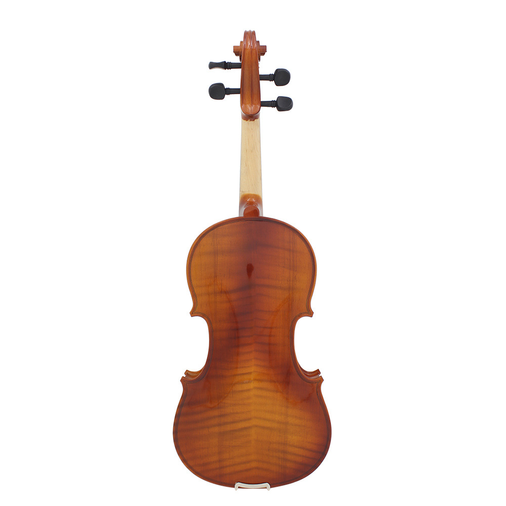 Aston Villa AV-03 Bright Natural color violin with Maple back and tiger grain solid wood Violin pic 12