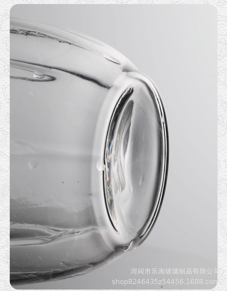 透明仿宋执壶玻璃贵妃壶高硼硅玻璃绿茶壶电陶炉煮茶小青柑泡茶壶详情13