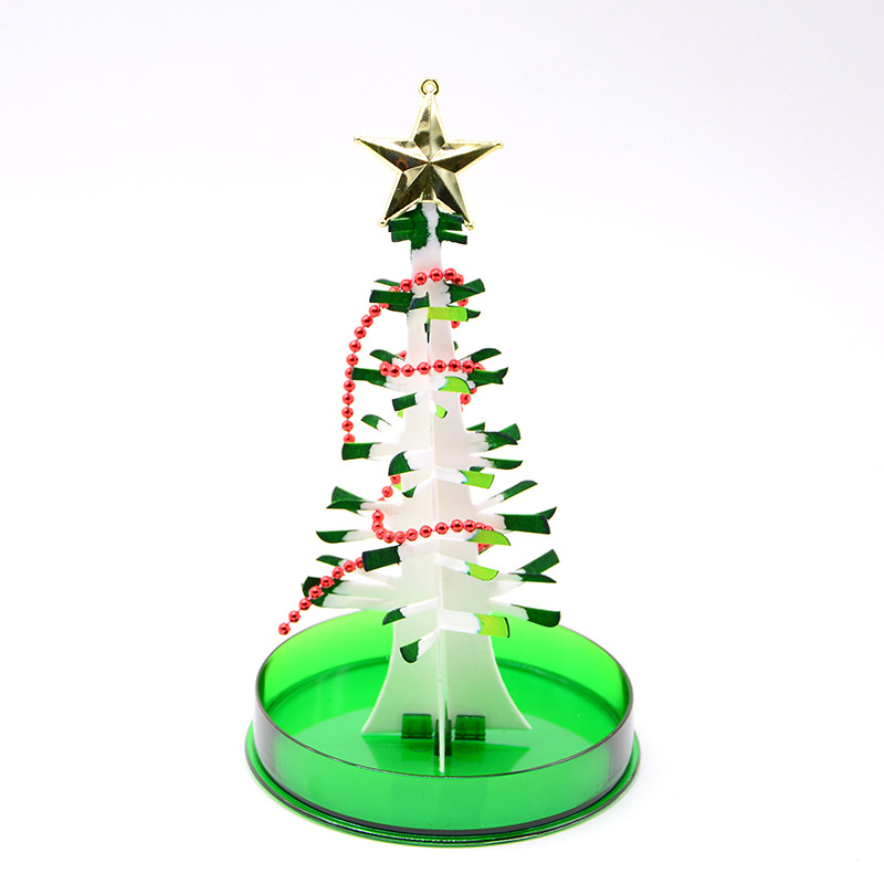 Douyin Internet celebrity best-selling paper tree blooming magic Christmas tree blooming when exposed to water paper toys wholesale cross-border pic 5