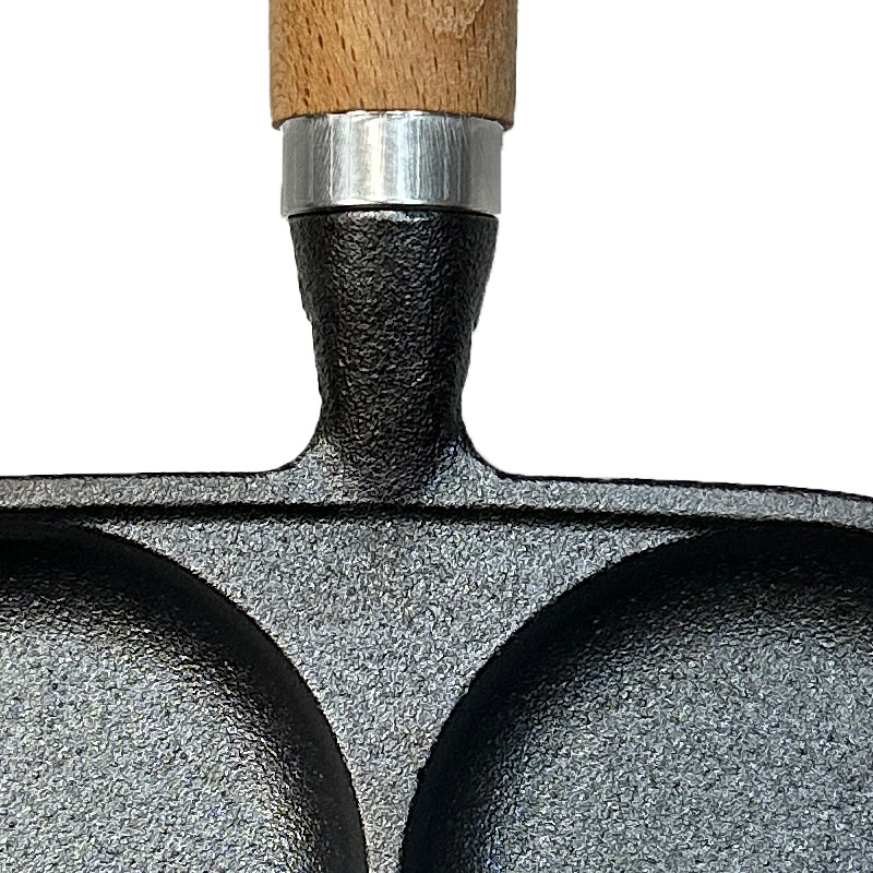 love cooking Supor Egg Frying Pan Cast Iron Uncoated Multi-functional Breakfast Pan Mini Pan Steak Frying Pan Home Egg Burger Deep Fryer pic 4