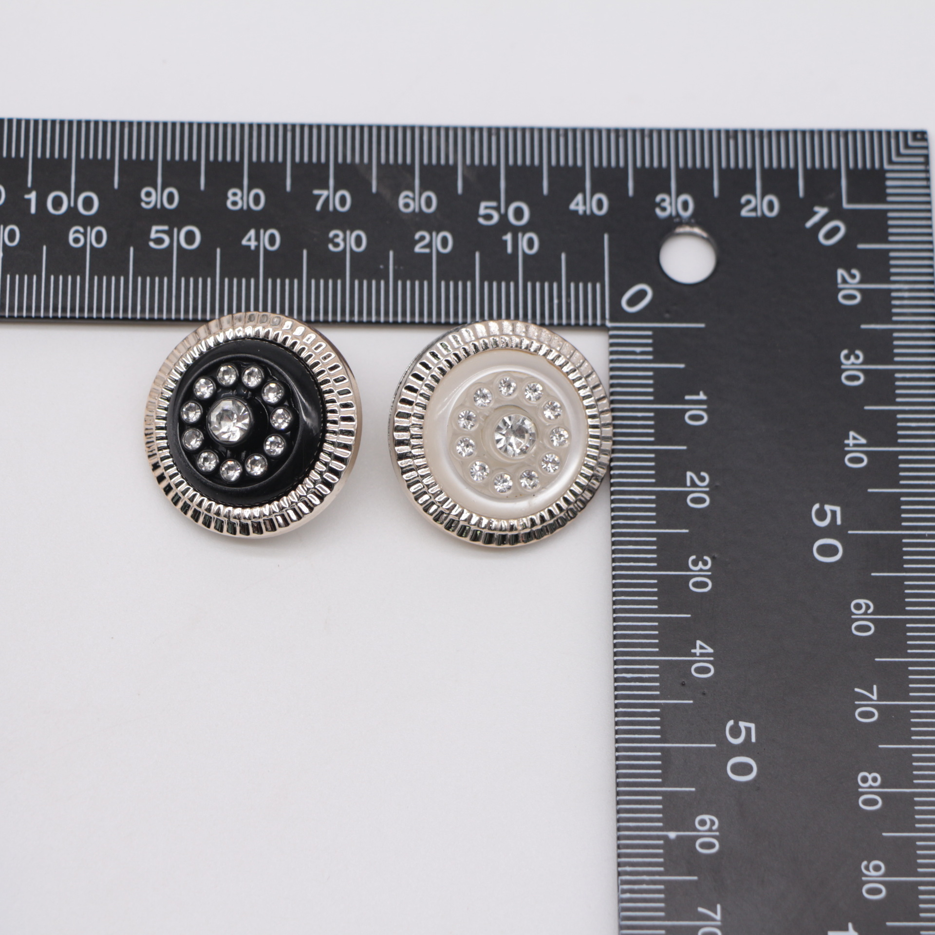 塑料电镀沙金树脂花纹时装新款不规则高脚风衣西装装饰详情8