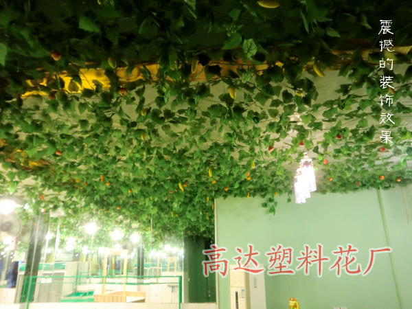 Artificial flowers, artificial lawns, artificial trees, artificial flowers, artificial lawns, artificial trees, no falling leaves, 20 large grape leaves, artificial vines, artificial grape leaves, silk fabric vines, artificial grapevines pic 28