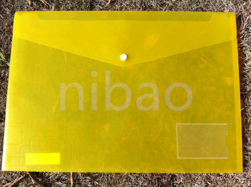 Koni plastic snap A3 file bag, transparent picture magazine collection bag, engineering drawing holder, name-inserting folder 6618 pic 62