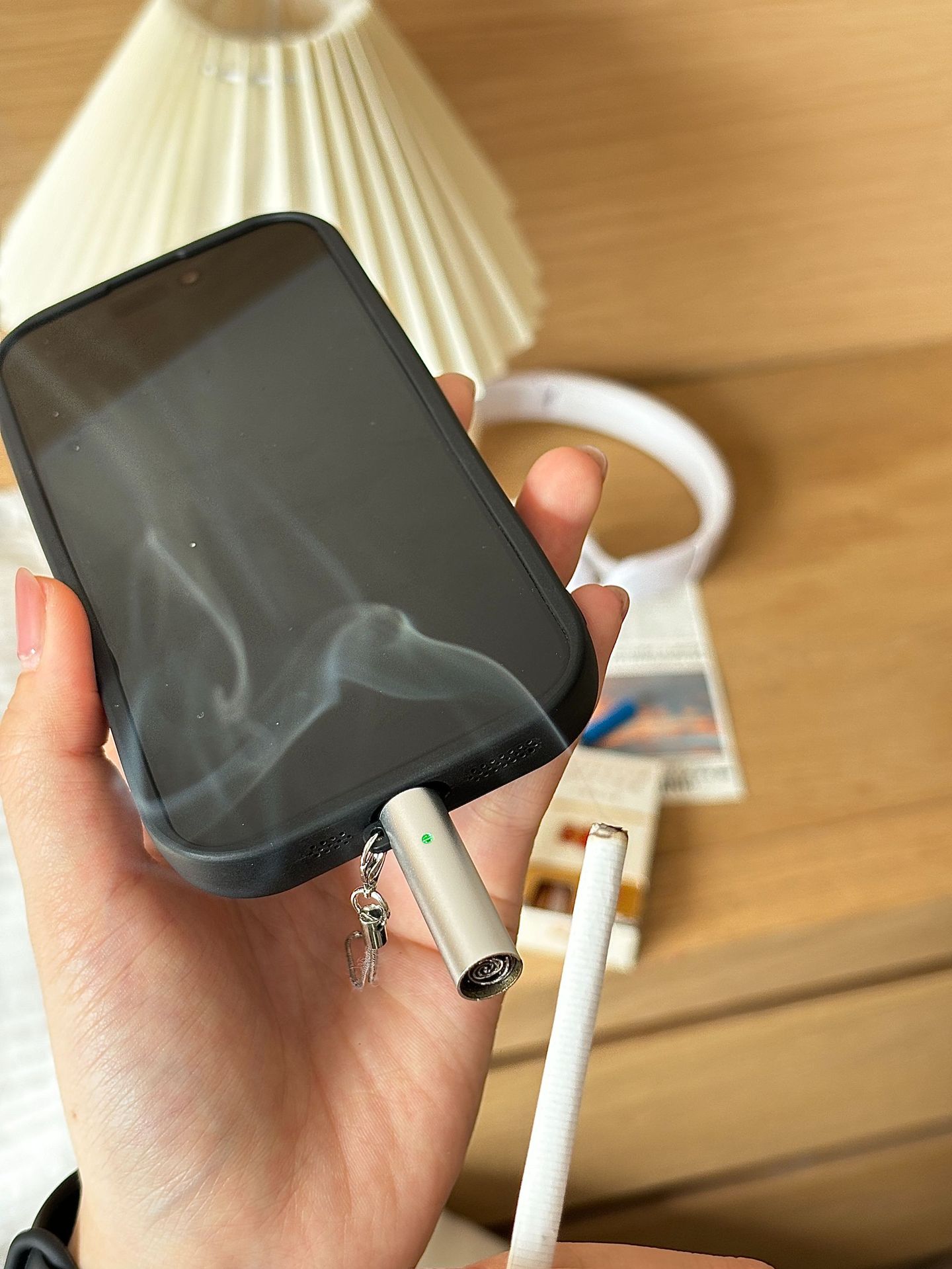 合金材质吹气振动防风TYPE-C手机点烟器便携迷你点火器即插即用详情47