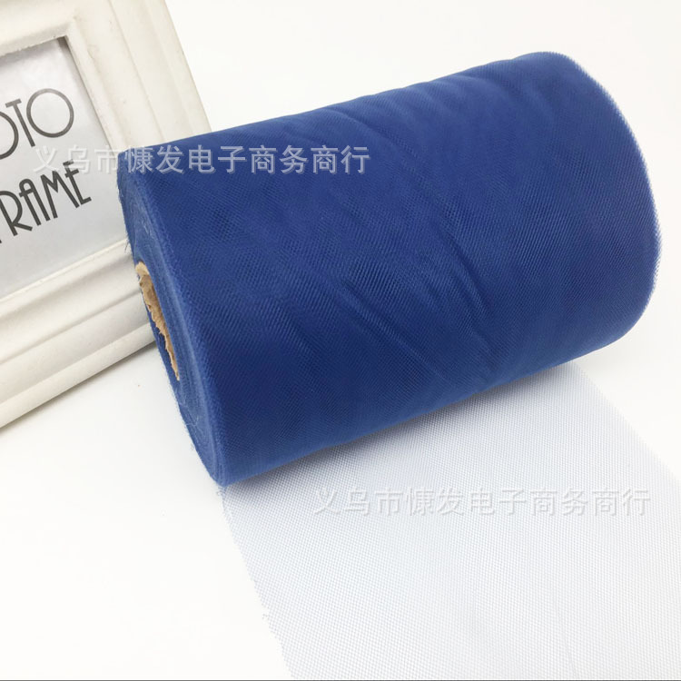 6-inch 100-yard nylon medium-hard American mesh roll TUTU yarn wedding decoration DIY fabric dress pic 23