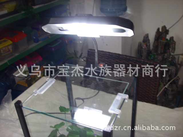 供应水族灯具 鱼缸夹灯 LED灯 水中灯 宝杰水族器材批发详情41