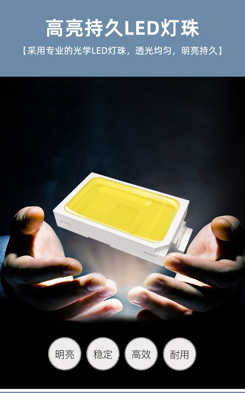 led yellow and white light plastic bulb, led bulb E27/B22 energy-saving bulb, high and handsome bulb pic 6