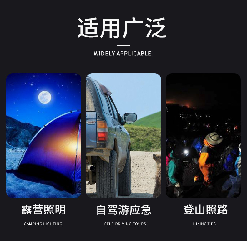 Fupao Emergency light Bulb Color box LED emergency charging light bulb, magical to hold in hand, turns on when exposed to water, smart home when power is off pic 3
