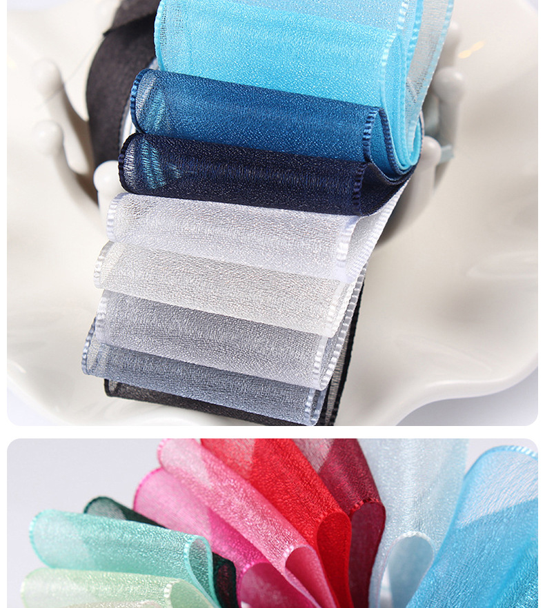 鼎信丝带批发 加厚尼龙彩带diy手工发饰蝴蝶结鲜花礼品包装纱带详情26