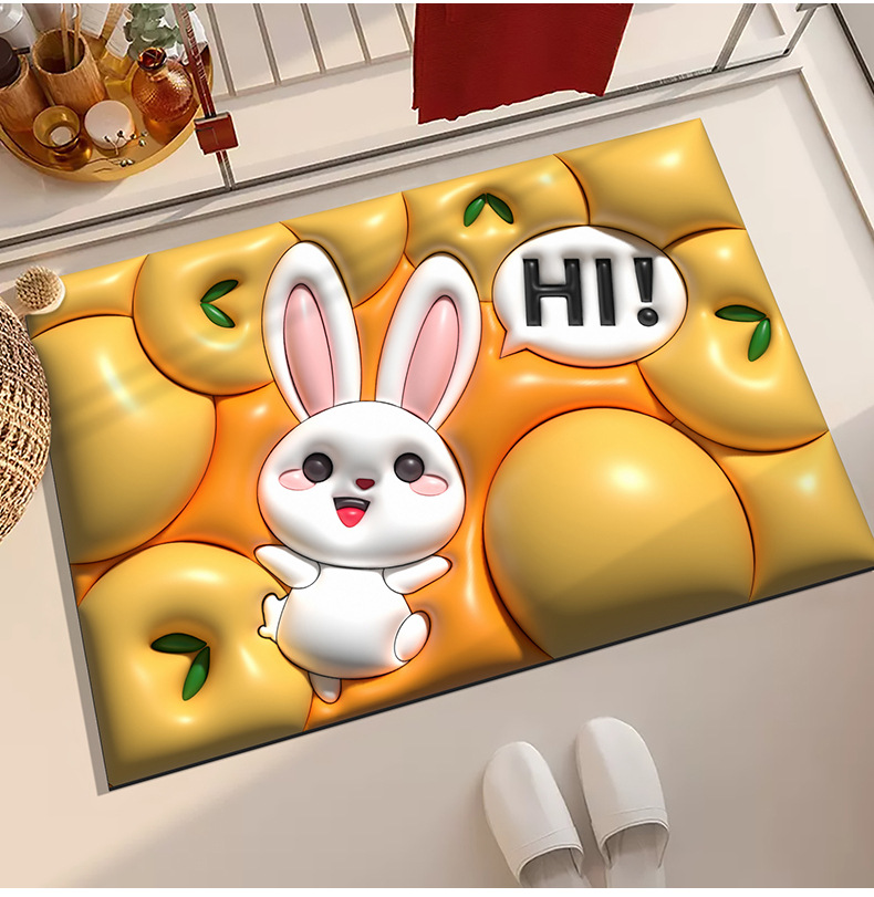 纳帕皮地垫防滑裸眼3D立体浴室脚垫厕所进门垫卧室客厅硅藻泥地毯详情14