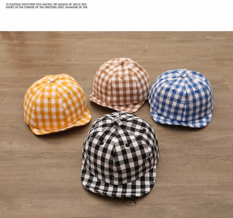 Sombreros de bebé primavera otoño verano slim para chicos y chicas capucha de pato multiplo sombrero de béisbol para niños versión coreana sombrero de protección solar pic 3