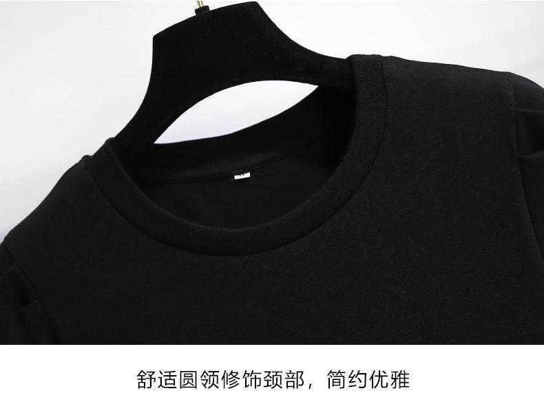 西装马甲两件套女2022新款秋季大码女装胖妹详情5