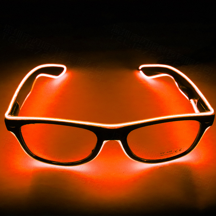 Illuminated Glasses, LED rice nails, voice-controlled bar party gifts, music night club atmosphere supplies, Neon Glasses pic 85