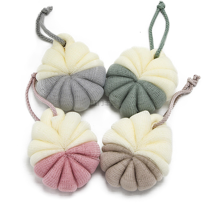 Customizable styles of bath balls from the original manufacturer, including bubble nets, bath sponges, bath balls, GRS recycled materials, and bath flowers pic 20