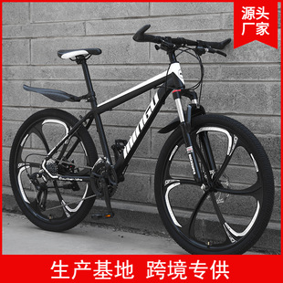 Cross-border wholesale of mountain bikes: 26-inch variable-speed folding shock-absorbing bicycle, disc brake student mountain bike pic 3