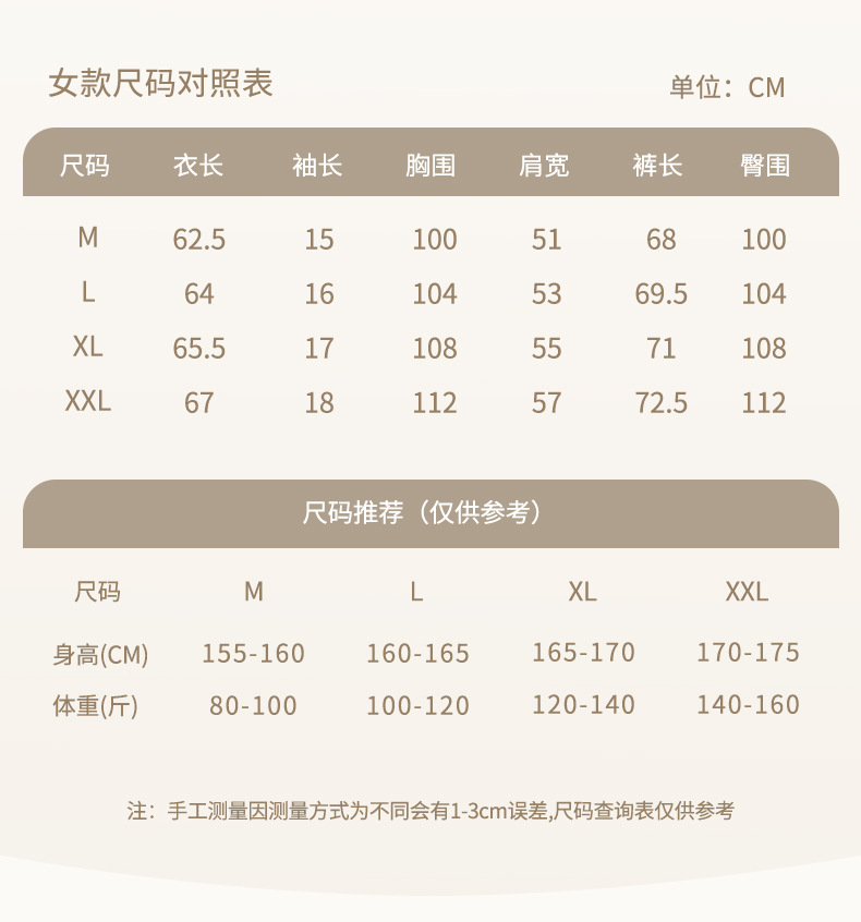 沛妍纯棉睡衣女夏季短袖七分裤中年妈妈宽松加大码全棉家居服套装详情6