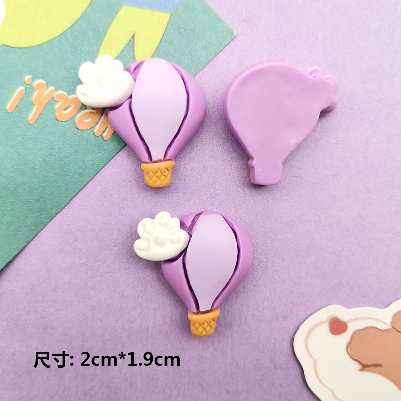 卡通星星太阳气球房屋diy树脂配件奶油胶手机壳头饰发夹水杯贴片详情5