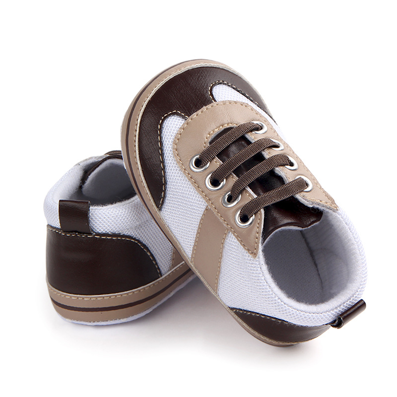 0-1 year old babyshoes, infant shoes, baby soft-soled anti-slip walking shoes, babyshoes factory direct sales 0887 pic 3
