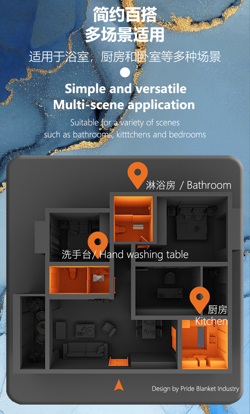 Soft diatom mud mat, water-absorbing and quick-drying mat, bathroom door mat, bathroom toilet, diatomite anti-slip bathroom foot mat pic 9