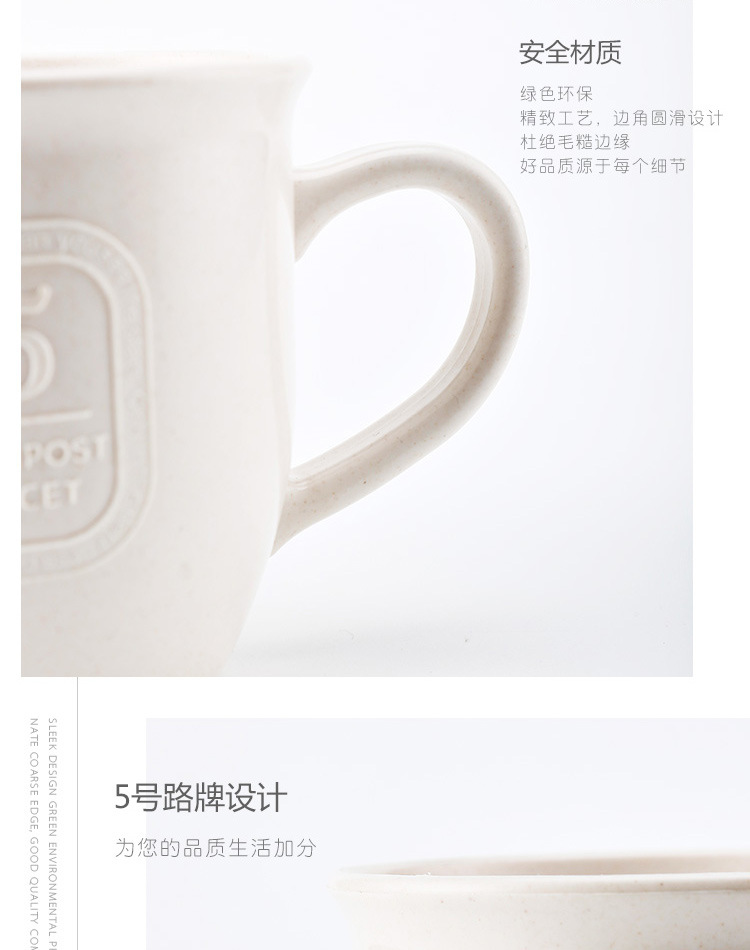 创意素色情侣漱口杯 环保塑料洗漱杯 加厚圆形牙刷杯定制logo批发详情9