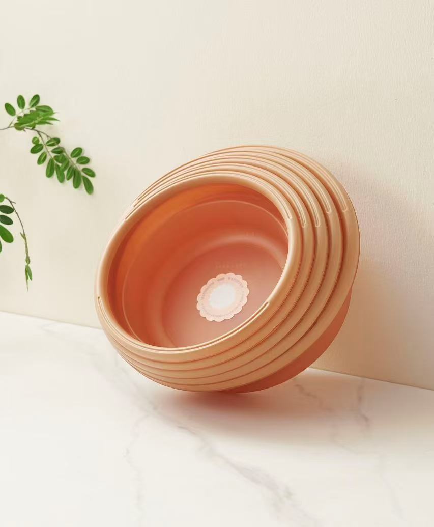 泡脚盆婴儿洗澡盆家用加厚塑料家居洗衣洗脚厨房洗菜圆形洗脸盆详情3