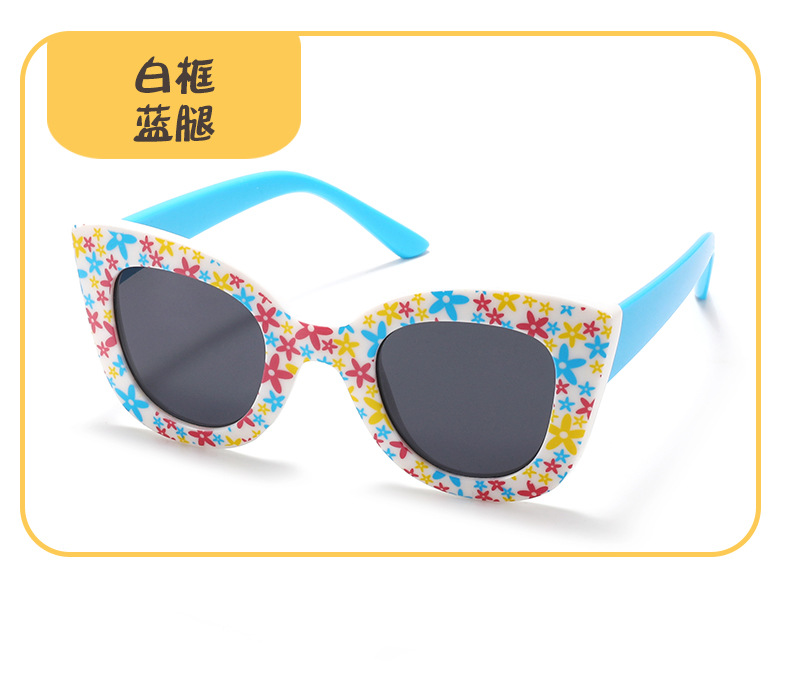Cute printed sunglasses XT6115, suitable for both boys and girls in 2024 pic 11