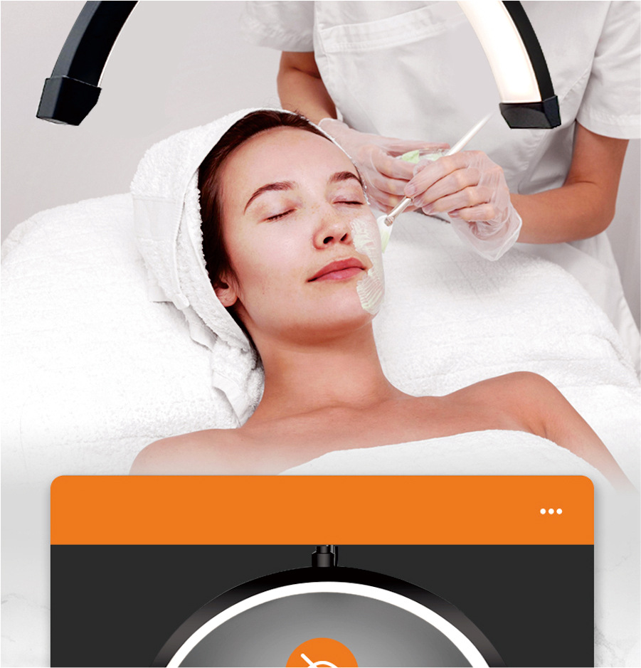 美甲美容灯美睫灯护眼灯LED补光灯16寸护眼U型纹身灯落地床头纹绣详情10