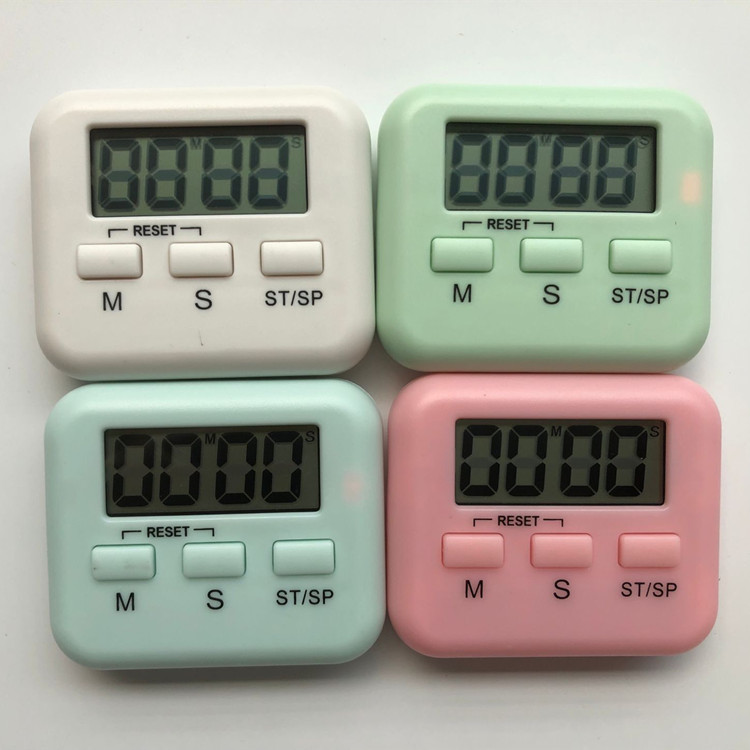 New electronic countdown timer 99 minutes 59 seconds student timer/kitchen timer/with flashing light reminder pic 12