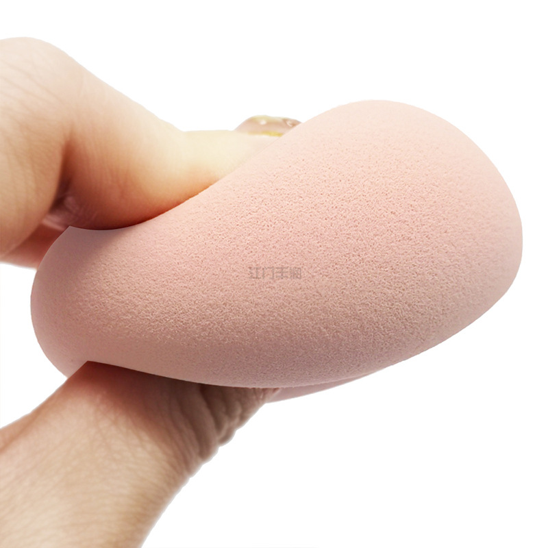 Peach-shaped non-latex skin-friendly, enlarged when soaked in water, dry and wet dual-purpose cosmetic eggs pic 8