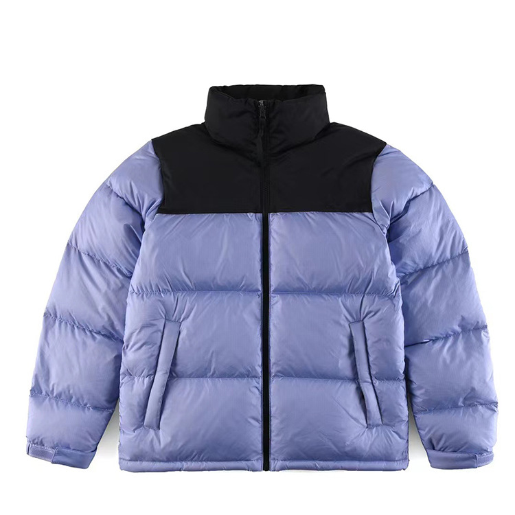 1996 hombre multicolor abajo chaqueta con capucha corto cuello de pie tendencia de moda casual cómodo abrigo 23 años venta caliente pic 12