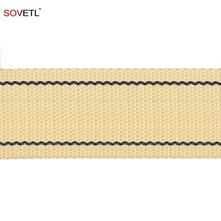 Fireproof, flame-retardant and high-temperature resistant aramid webbing, military green, yellow, black, red and orange fire safety belts for shoes, hats, clothing and bags pic 2
