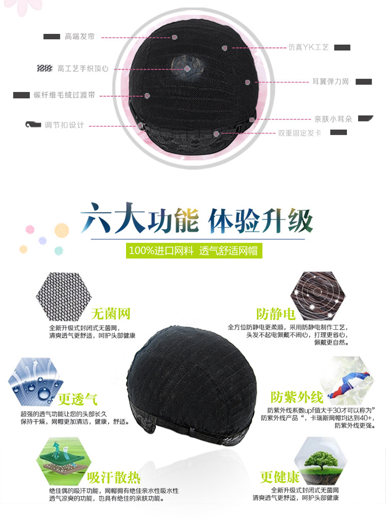 Factory direct supply of wig storage plastic frame Wigstand wig care wearing support frame pic 6