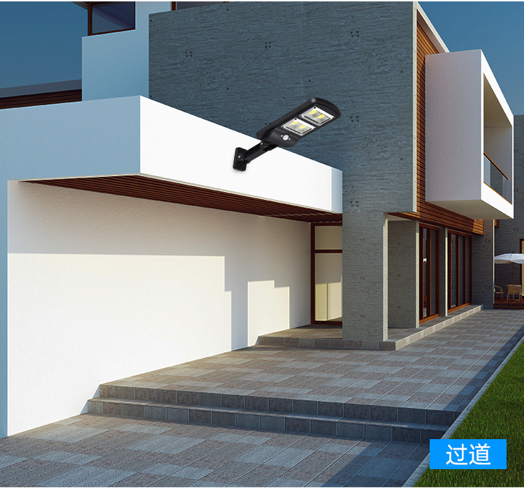 New integrated solar street lamps, outdoor household smart sensor garden lamps, gift exhibition and sale, solar lamps pic 11