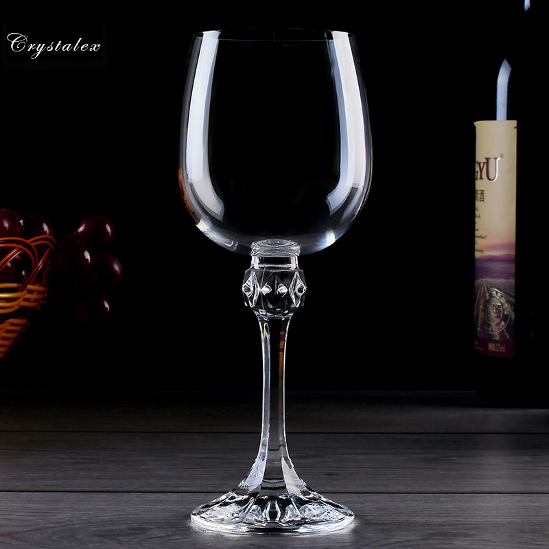lead-free crystal creative glass set household party Czech imported red wine glasses pic 4
