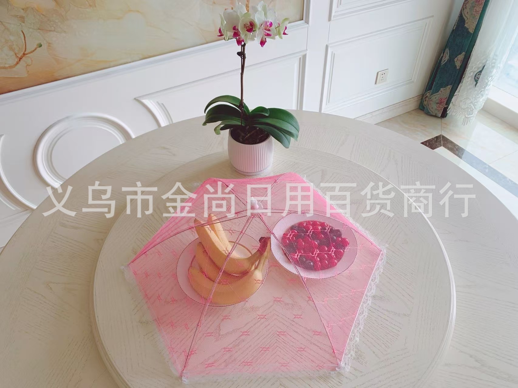 Available in multiple colors: food cover, dust cover, cross-border vegetable cover, foldable mosquito repellent, rectangular cover, outdoor picnic meal pic 3