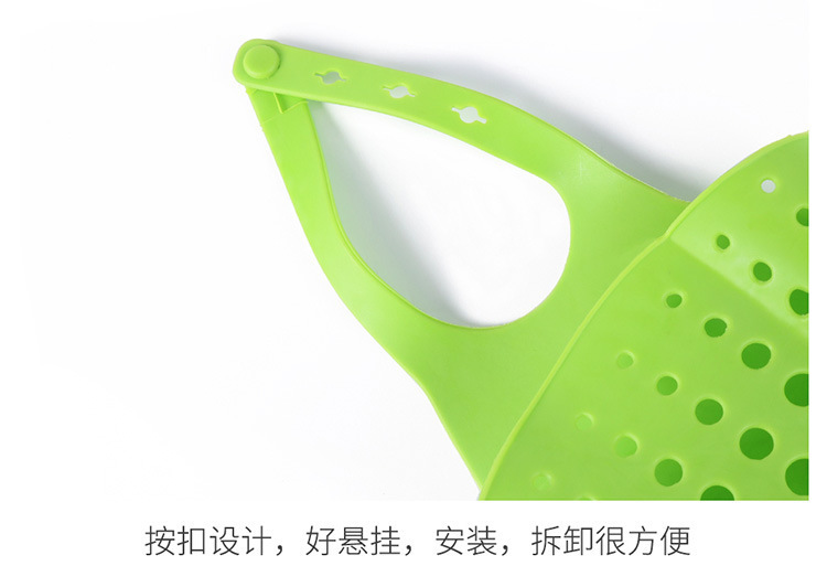 厨房水槽沥水篮收纳挂篮厨房小用品水龙头挂袋置物架收纳架详情9