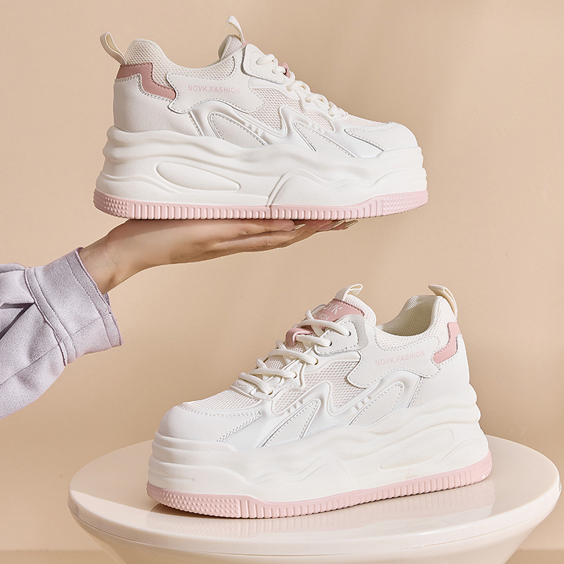 女鞋2024休闲运动老爹鞋子女士小白鞋透气女夏季凉鞋女详情24