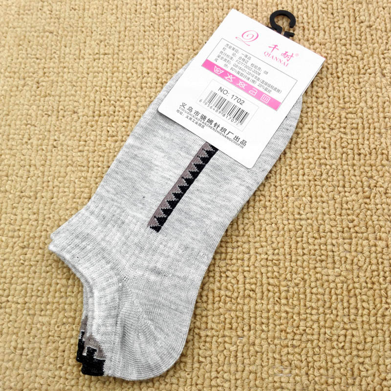 B1336 千耐女船袜  地摊袜子 义乌2元店 两元店 运动袜 休闲袜详情4