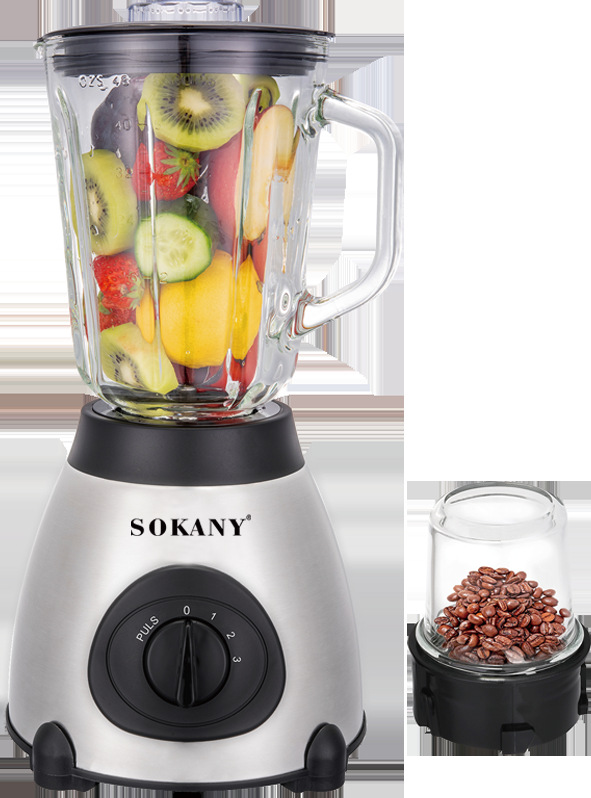 Cross-border SOKANY148S juicer for squeezing watermelon juice and orange juice, freshly squeezed household electric fruit juice mixer pic 2