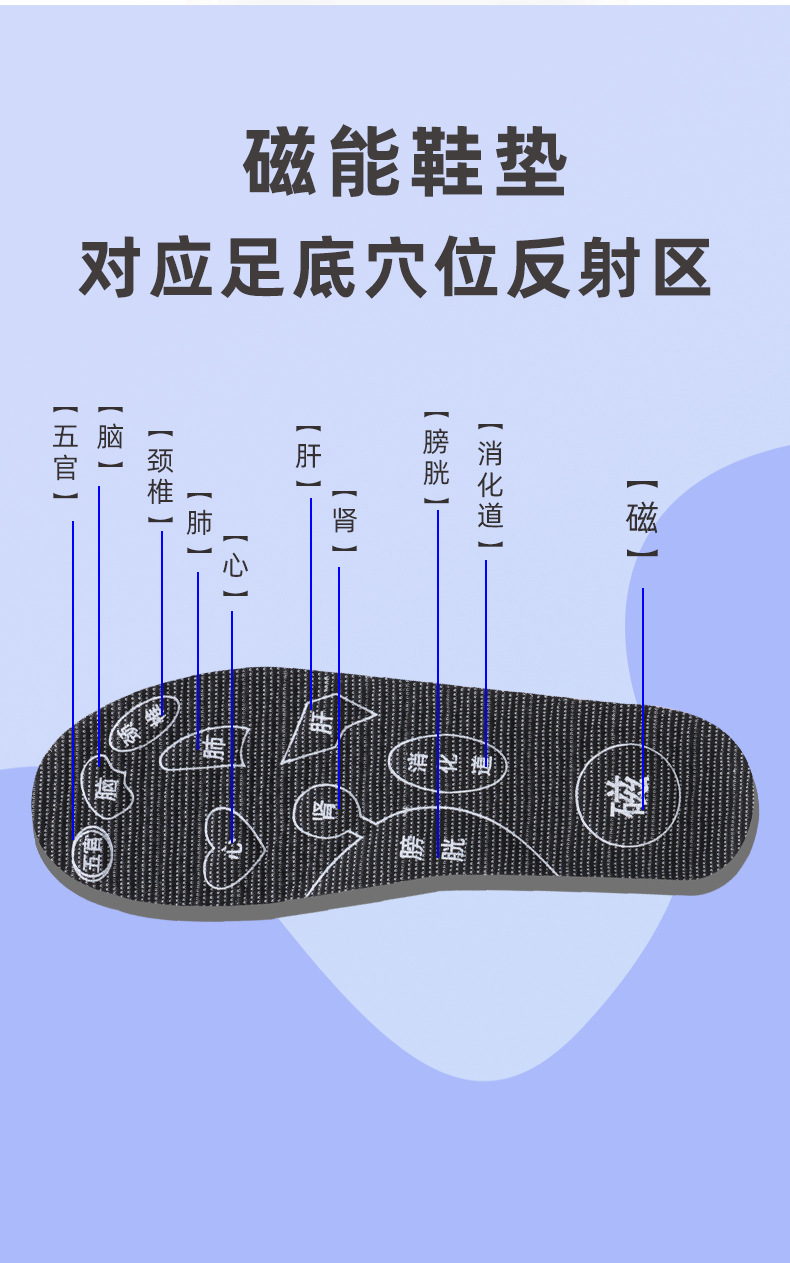 磁能鞋中老年健步软底鞋子 休闲款布鞋妈妈鞋批发 非硬磁石磁疗鞋详情4