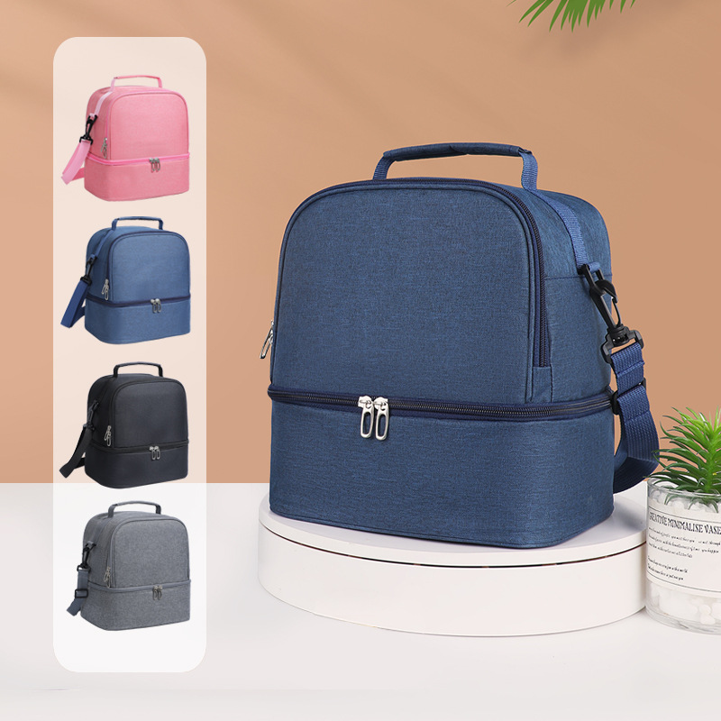 阳离子系列防水手提保温包隔热饭盒袋保温袋便当包加厚带饭包冰包详情2