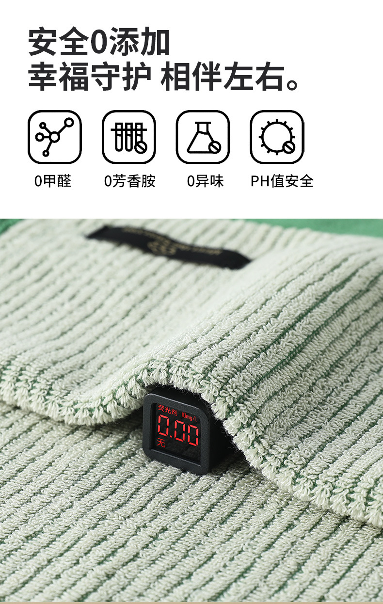 纯棉毛巾家用柔软不掉色吸水毛巾学生洗脸巾成人加厚毛巾详情10