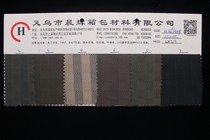 Factory direct sales of double-ply small checkered fabric, Oxford cloth PVC luggage fabric, in stock supply pic 3