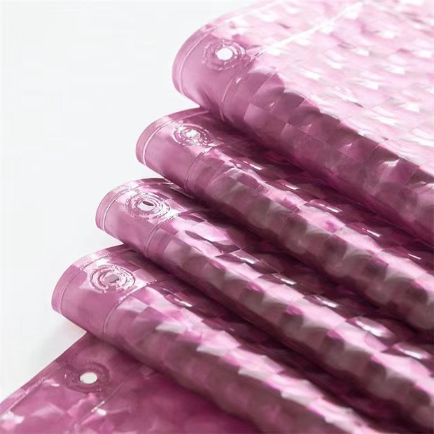 EVA 3D猫眼浴帘新款渐变浴帘防水加厚帘子装饰卫生间隔断工厂货源详情3